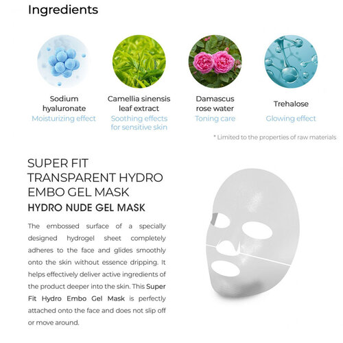 N.M.F Aquaring Nude Gel Mask Mediheal N.M.F Aquaring Nude Gel Mask