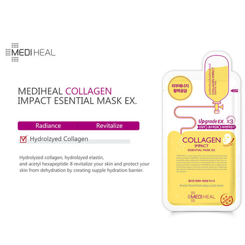 Collagen Impact Essential Mask Ex. Mediheal Collagen Impact Essential Mask Ex.