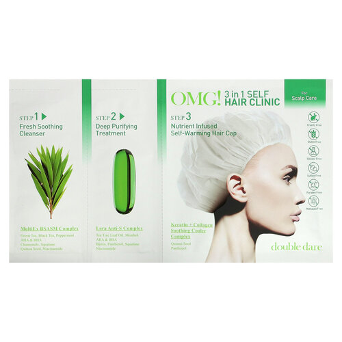 OMG! 3in1 Self Hair Clinic Scalp Care Double Dare OMG! 3in1 Self Hair Clinic Scalp Care