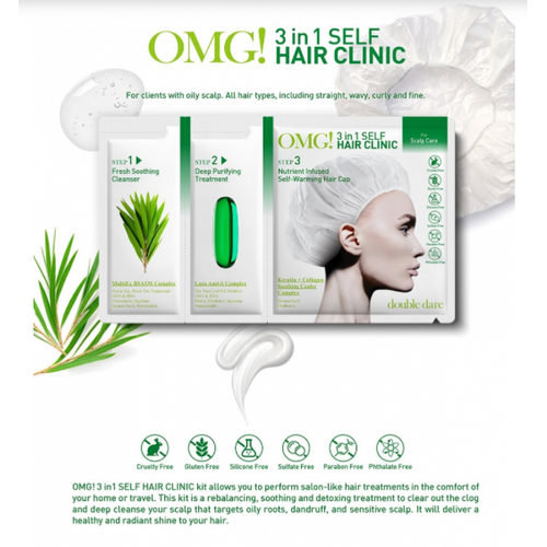 OMG! 3in1 Self Hair Clinic Scalp Care Double Dare OMG! 3in1 Self Hair Clinic Scalp Care