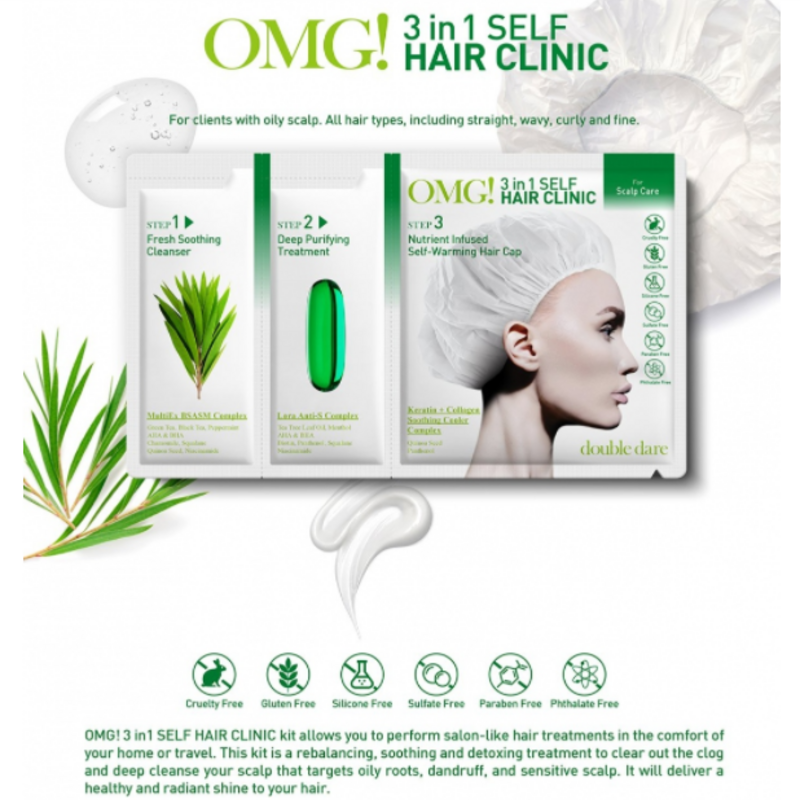 OMG! 3in1 Self Hair Clinic Scalp Care