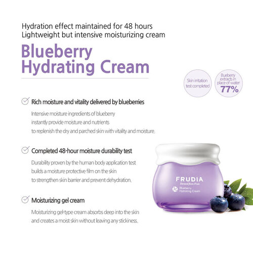 Blueberry Hydrating Cream Frudia Blueberry Hydrating Cream