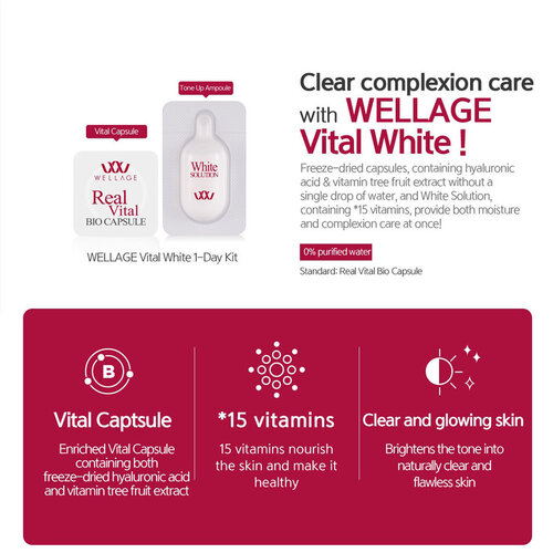 Wellage Real Vital White One Day Kit