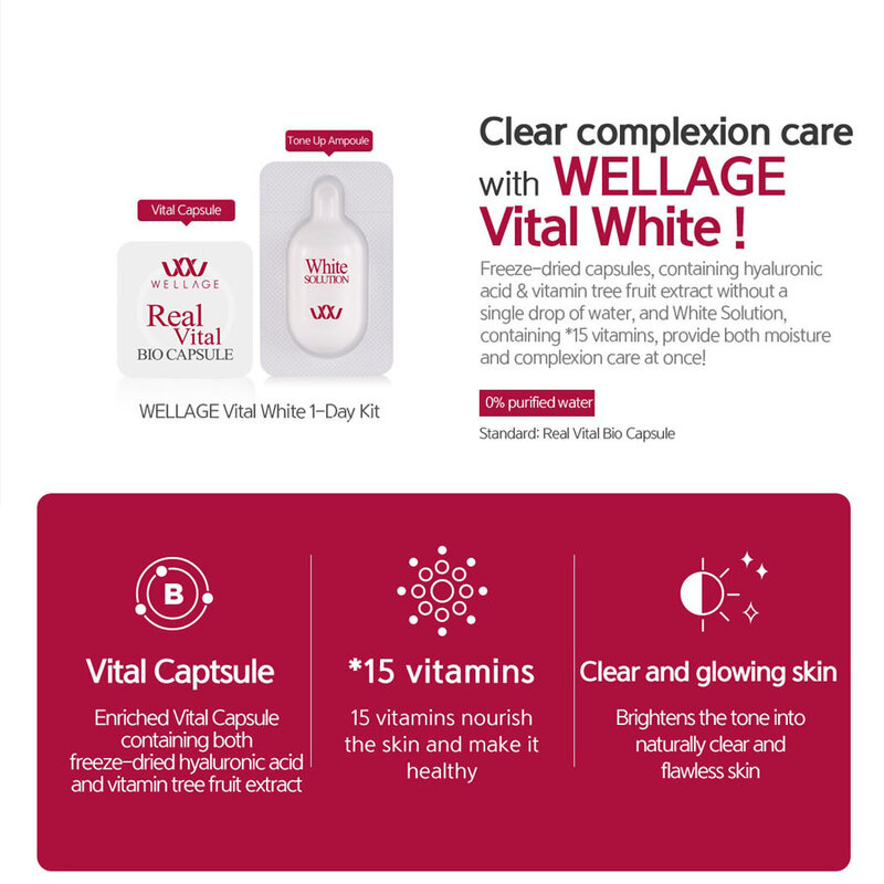 Real Vital White One Day Kit