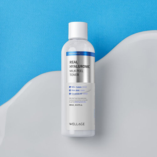 Real Hyaluronic Milk Peel Toner Wellage Real Hyaluronic Milk Peel Toner