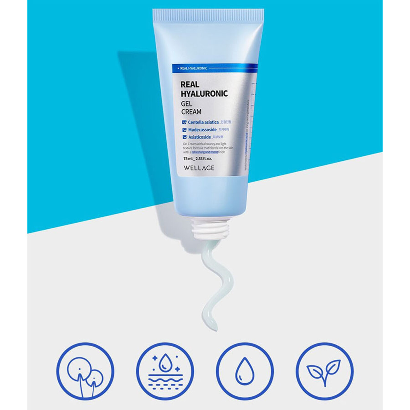 Wellage Real Hyaluronic Gel Cream