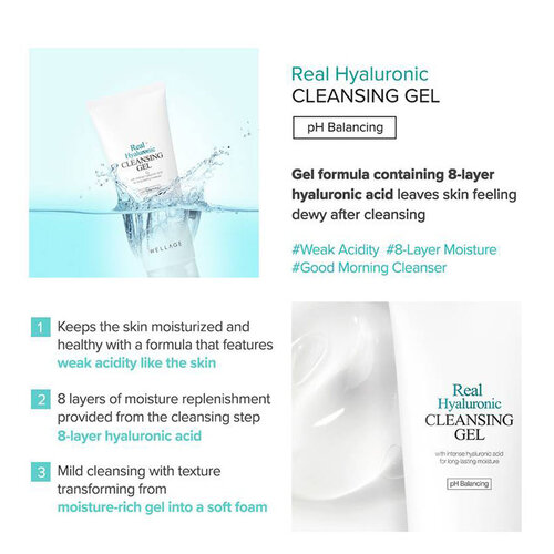 Real Hyaluronic Cleansing Gel Wellage Real Hyaluronic Cleansing Gel