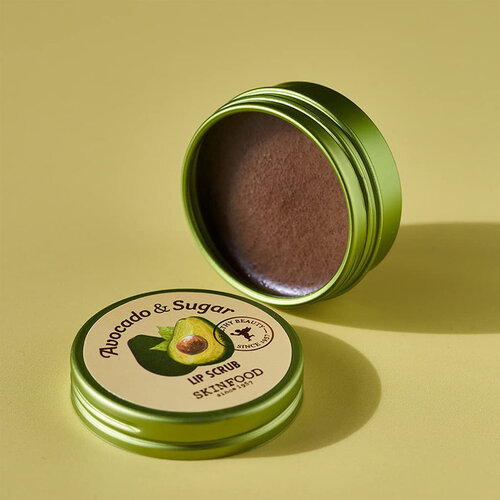 Avocado & Sugar Lip Scrub Skinfood Avocado & Sugar Lip Scrub