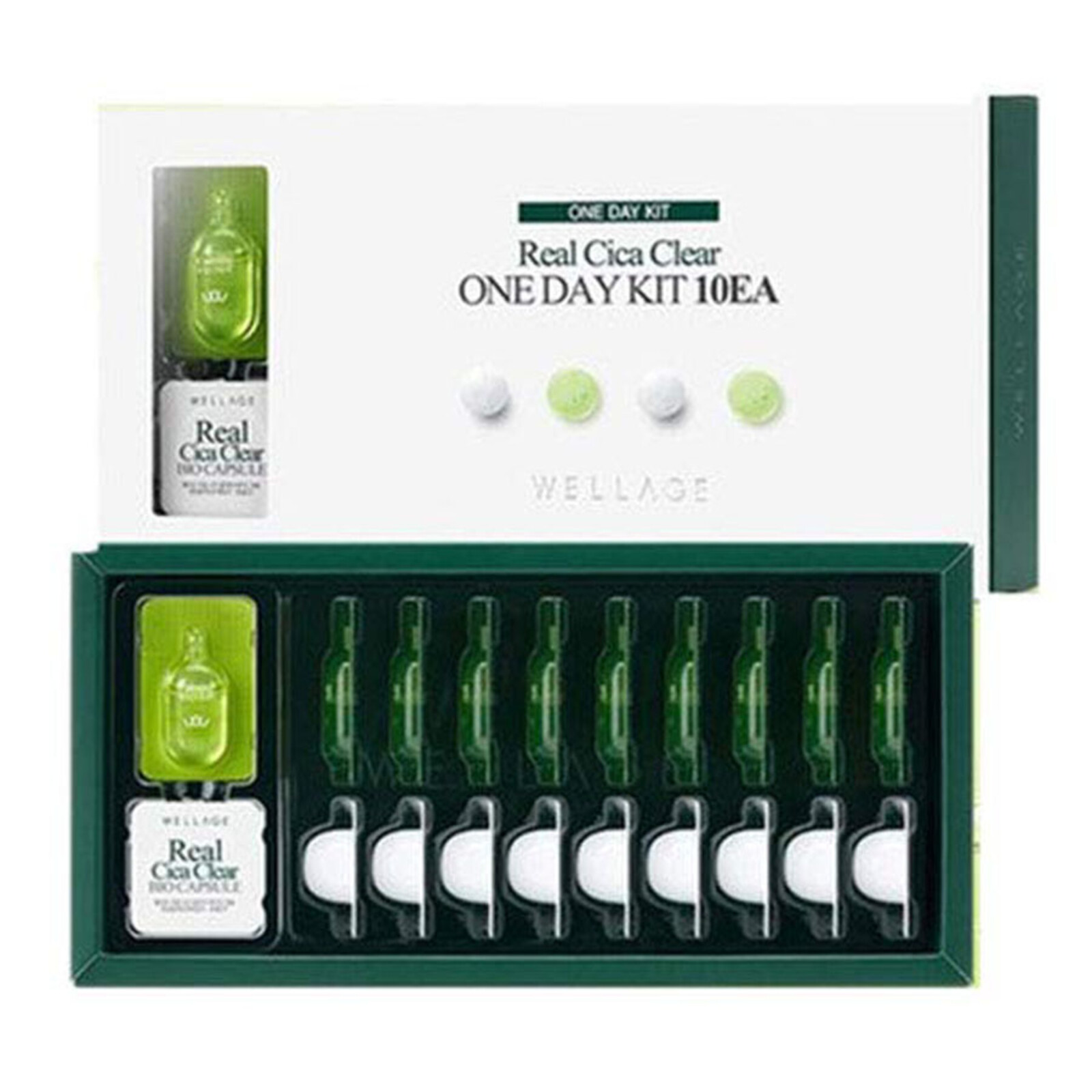 Wellage Cica Clear One Day Kit