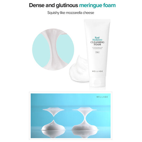 Real Hyaluronic Cleansing Foam Wellage Real Hyaluronic Cleansing Foam