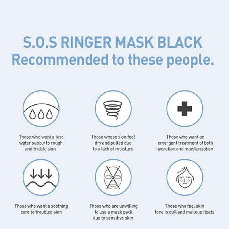 Water Luminous S.O.S Ringer Amino Mask