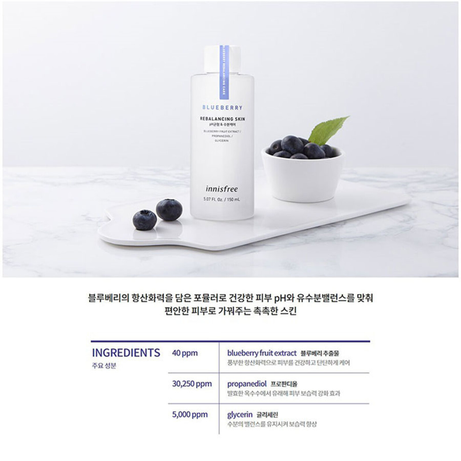 Innisfree Blueberry Rebalancing Skin