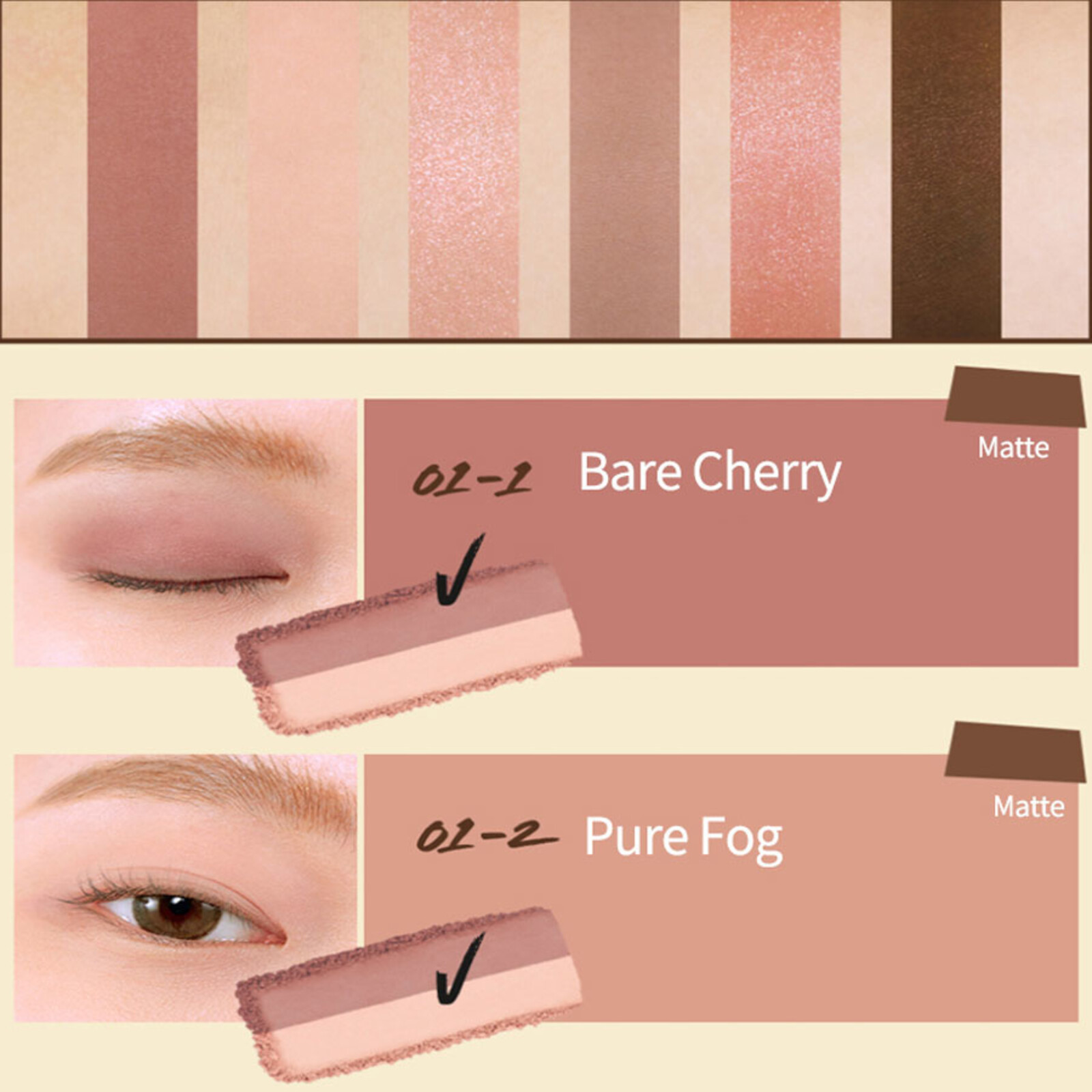 CLIO Pro Eye Palette Mini 02 (Rosy Haze)