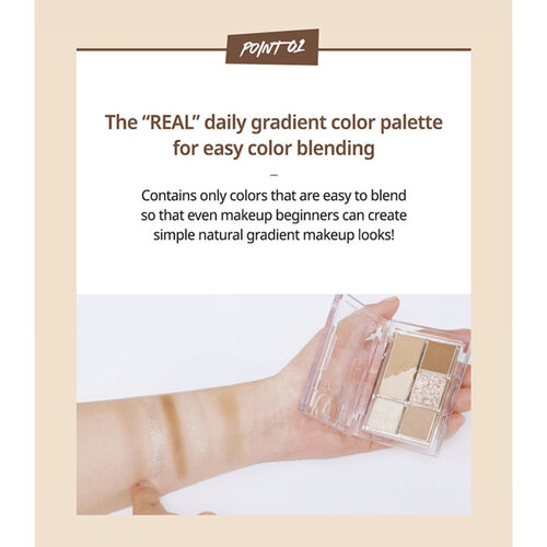 Pro Eye Palette Mini 01 (Mono Mood) CLIO Pro Eye Palette Mini 01 (Mono Mood)