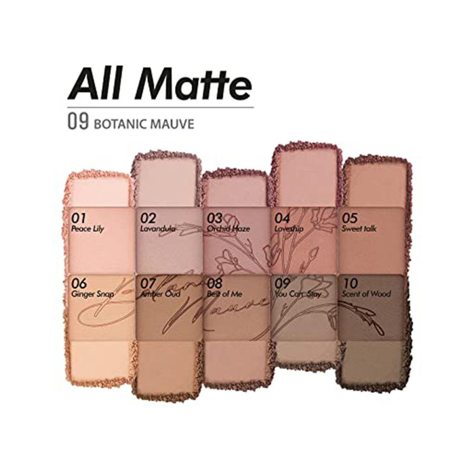 CLIO Pro Eye Palette 09 Botanic Mauve