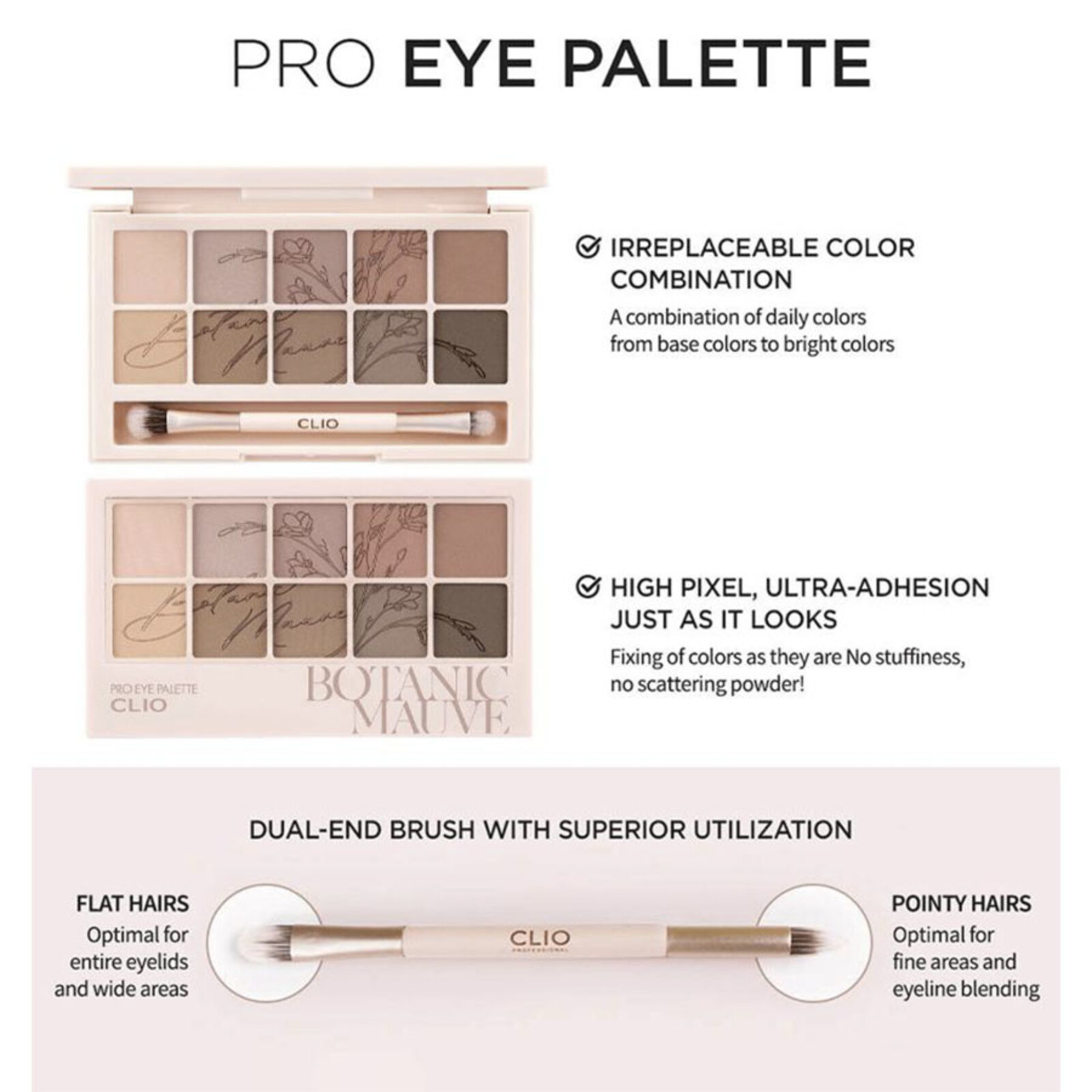 CLIO Pro Eye Palette 09 Botanic Mauve