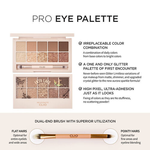 Pro Eye Palette 08 Into Lace CLIO Pro Eye Palette 08 Into Lace