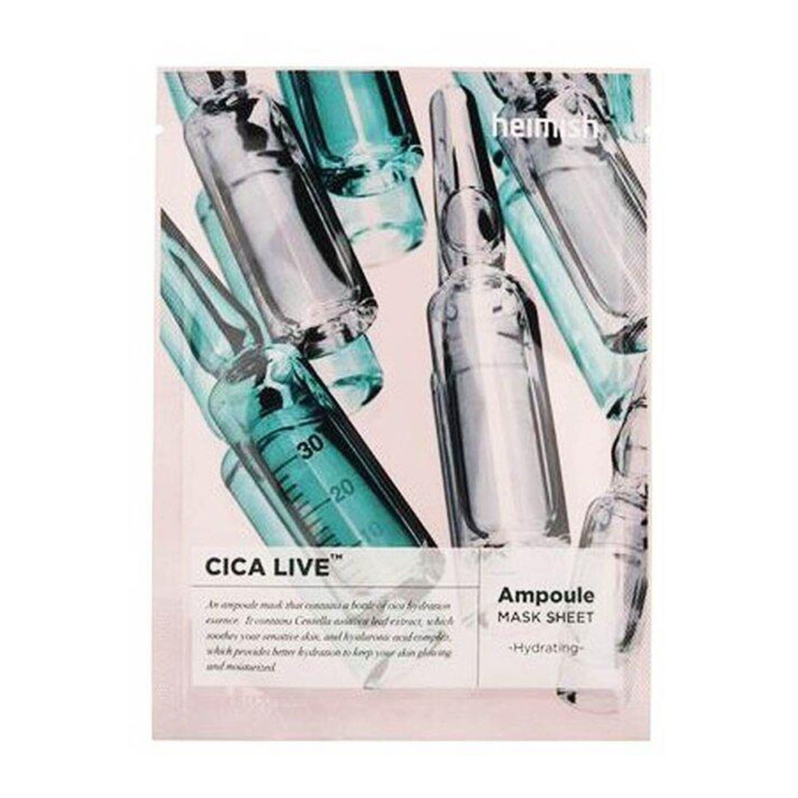 Heimish Cica Live Ampoule Mask