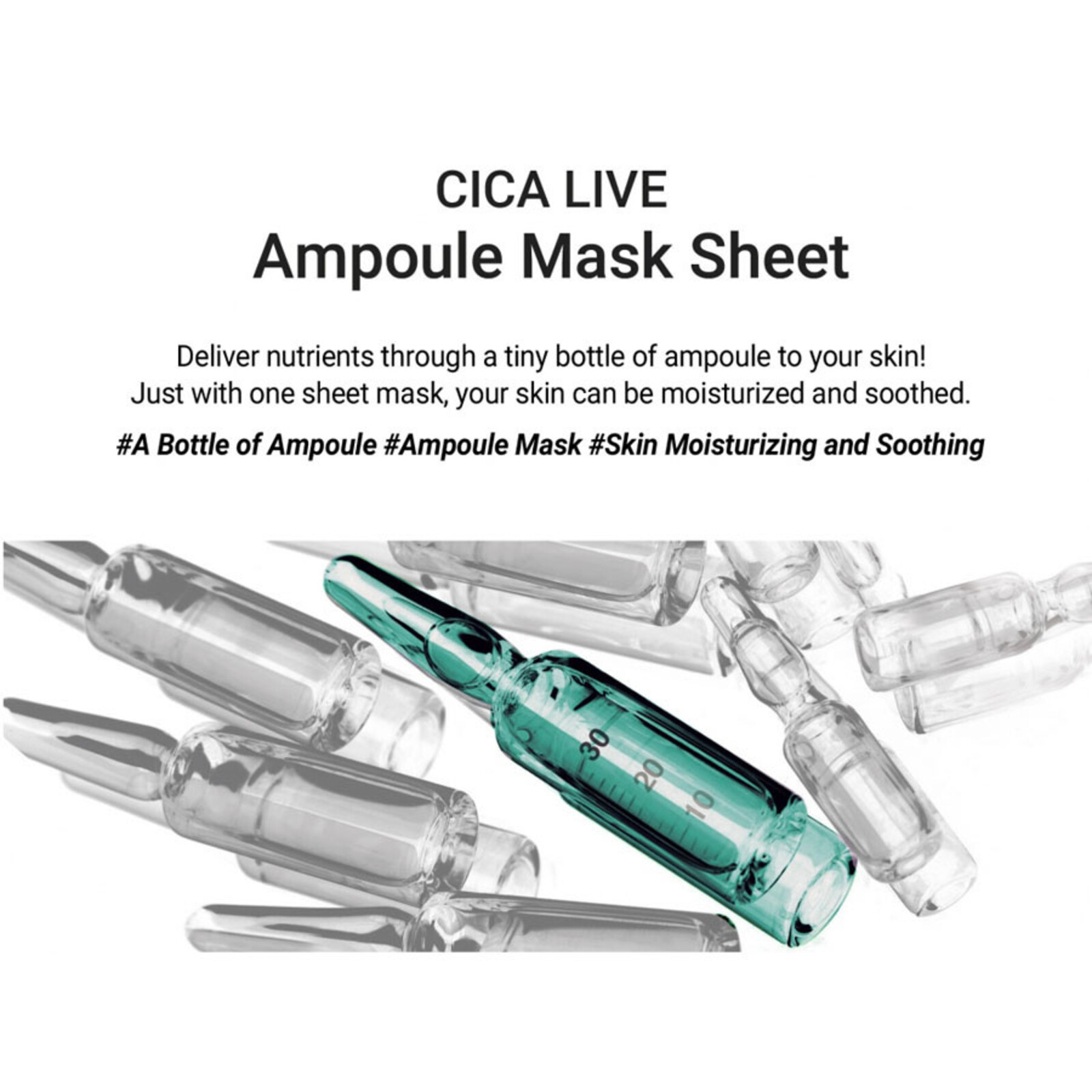 Heimish Cica Live Ampoule Mask