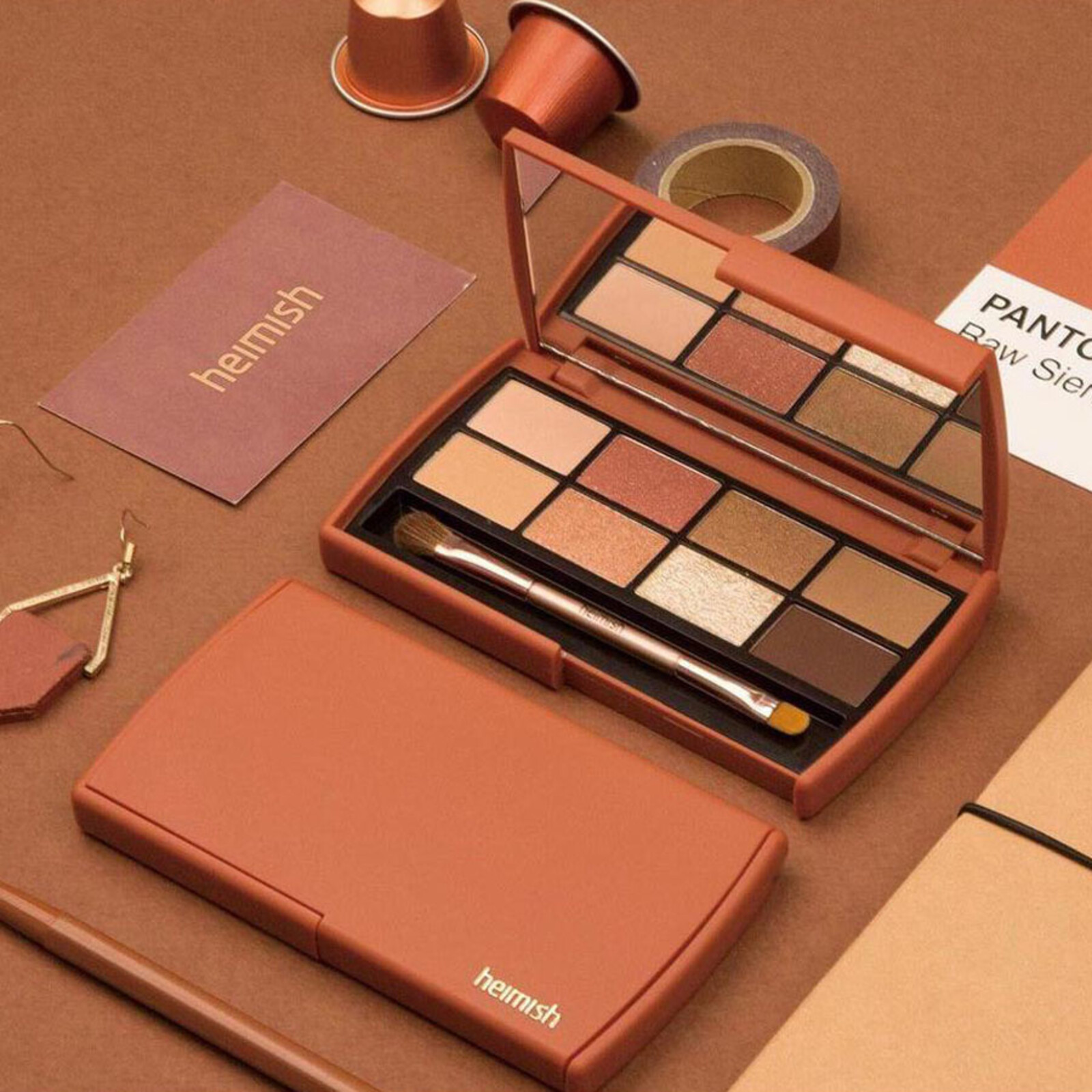 Heimish Eye Palette Brick Brown