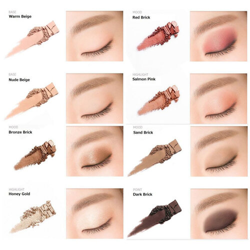 Eye Palette Brick Brown Heimish Eye Palette Brick Brown