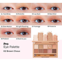 Pro Eye Palette 02 Brown Choux CLIO Pro Eye Palette 02 Brown Choux