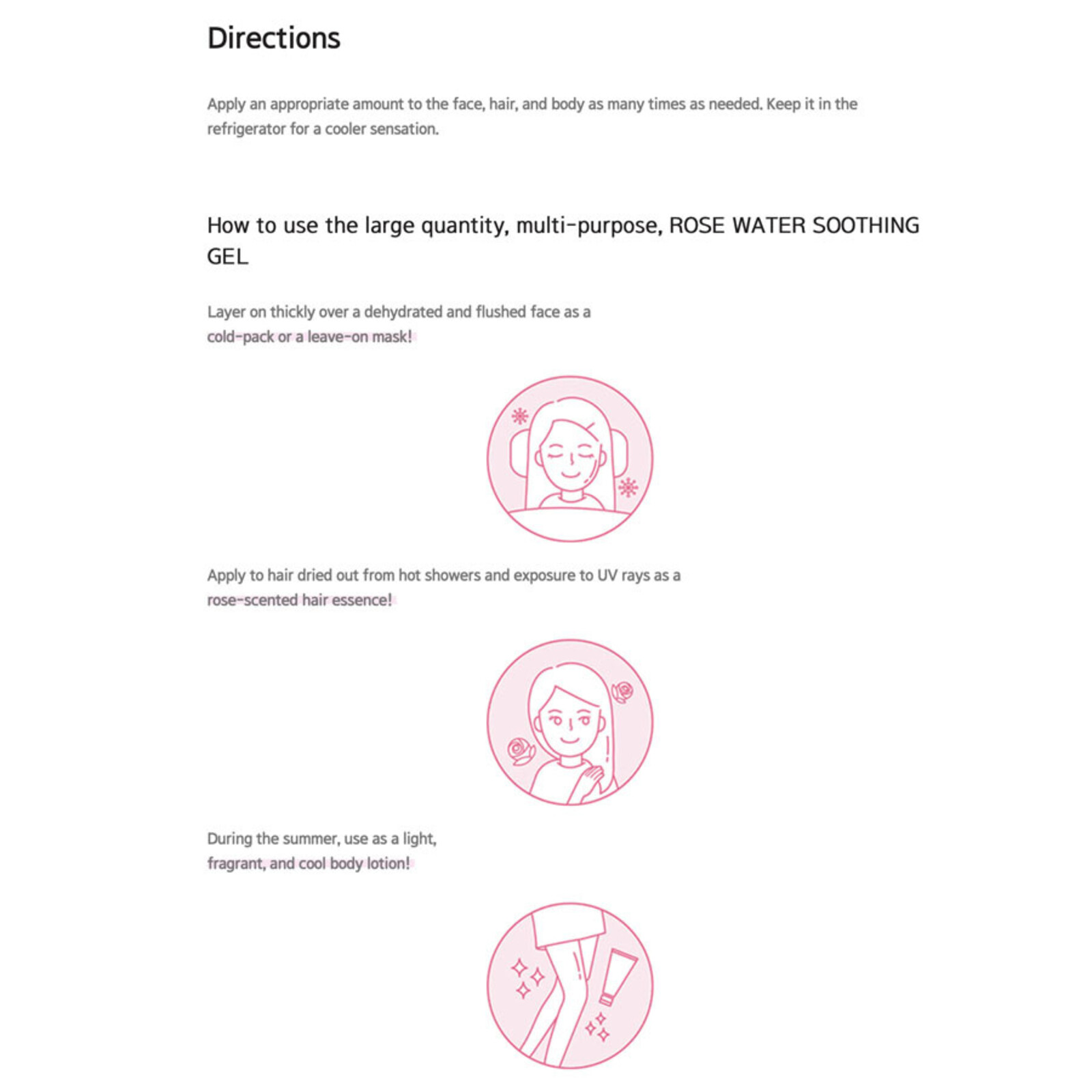 Mamonde Rose Water Multi Soothing Gel