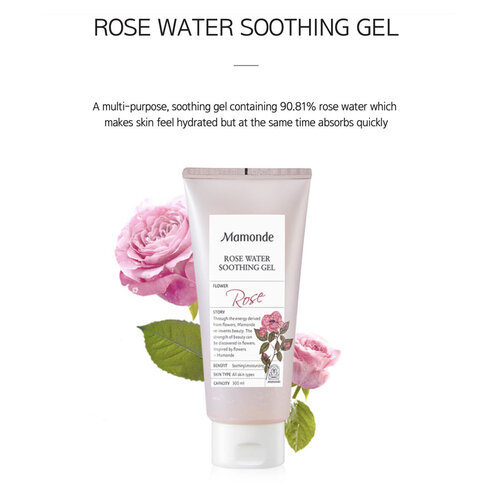 Rose Water Multi Soothing Gel Mamonde Rose Water Multi Soothing Gel