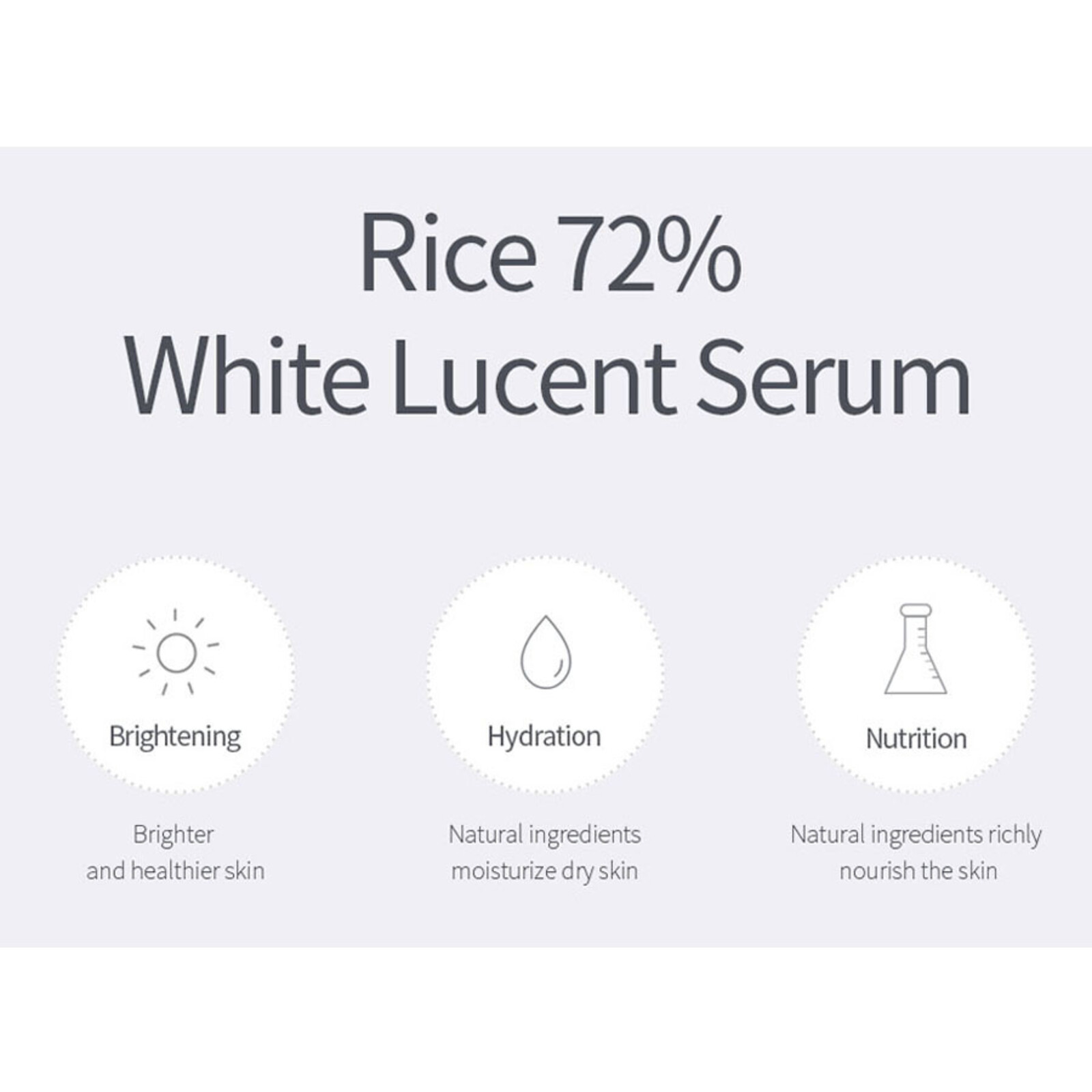 9Wishes Rice 72% White Lucent Serum