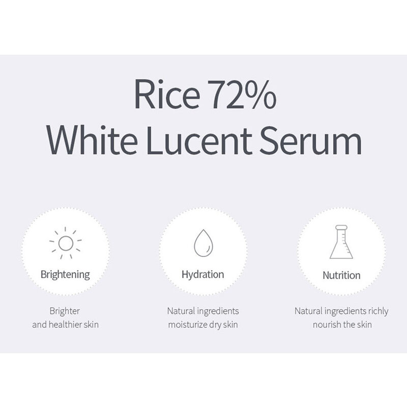 Rice 72% White Lucent Serum
