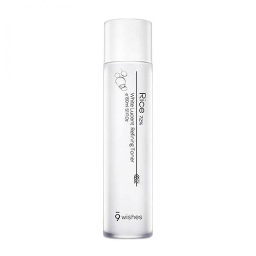 Rice 72% White Lucent Refining Toner 9Wishes Rice 72% White Lucent Refining Toner