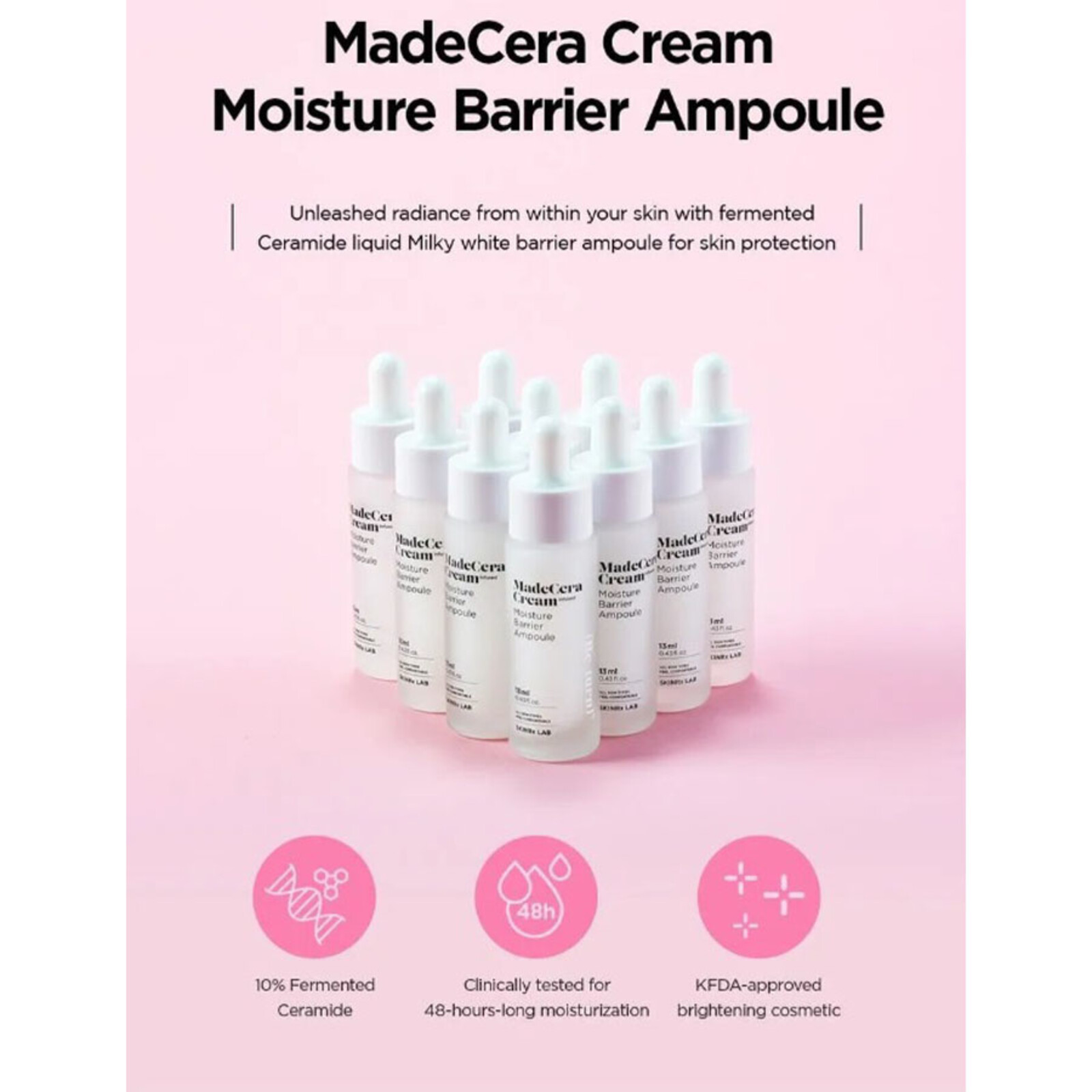 SkinRx LAB MadeCera Cream Moisture Barrier Ampoule