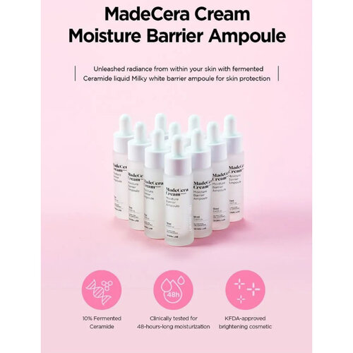 MadeCera Cream Moisture Barrier Ampoule SkinRx LAB MadeCera Cream Moisture Barrier Ampoule