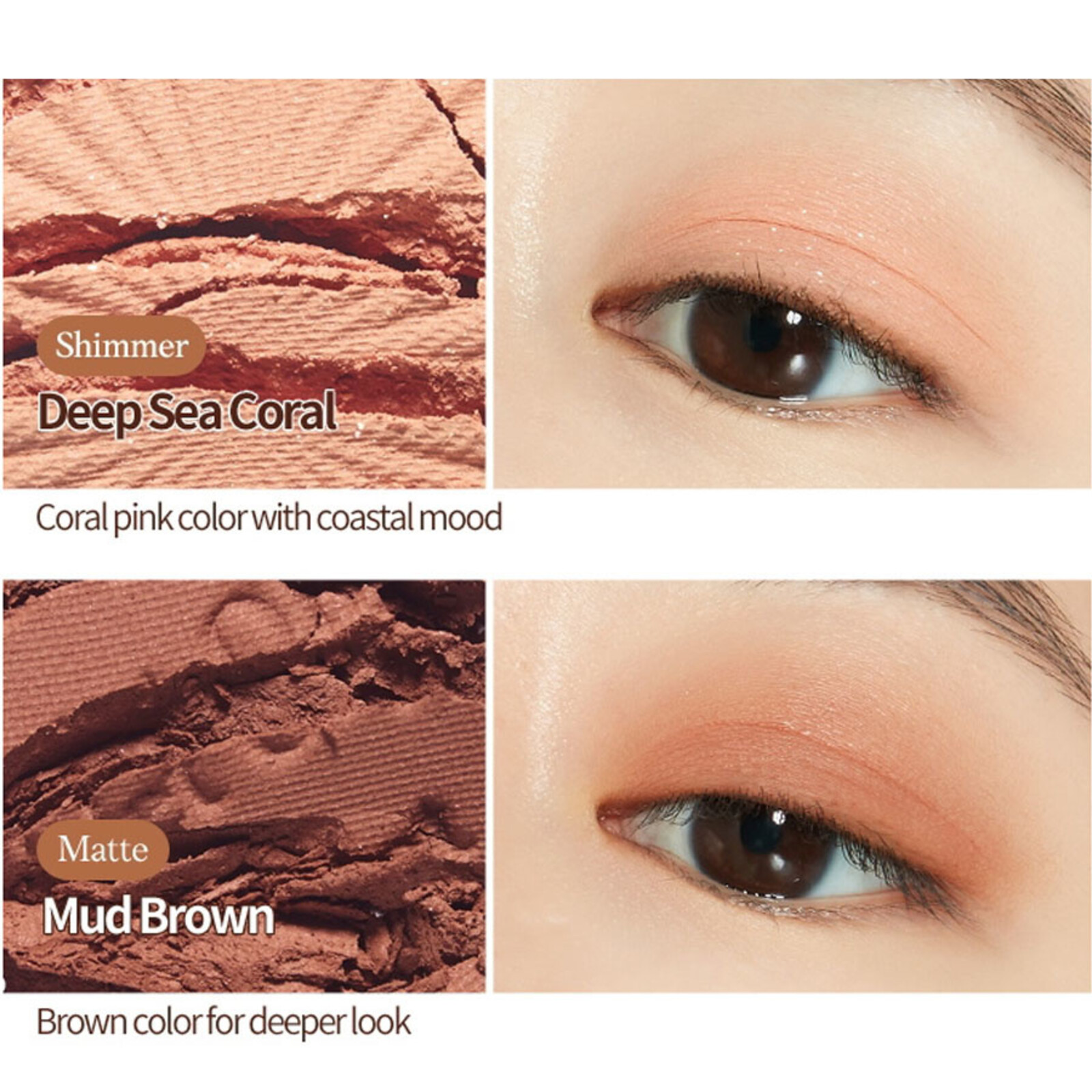 Etude House Play Color Eyes Mini Objet #2 Peach Shell Tray