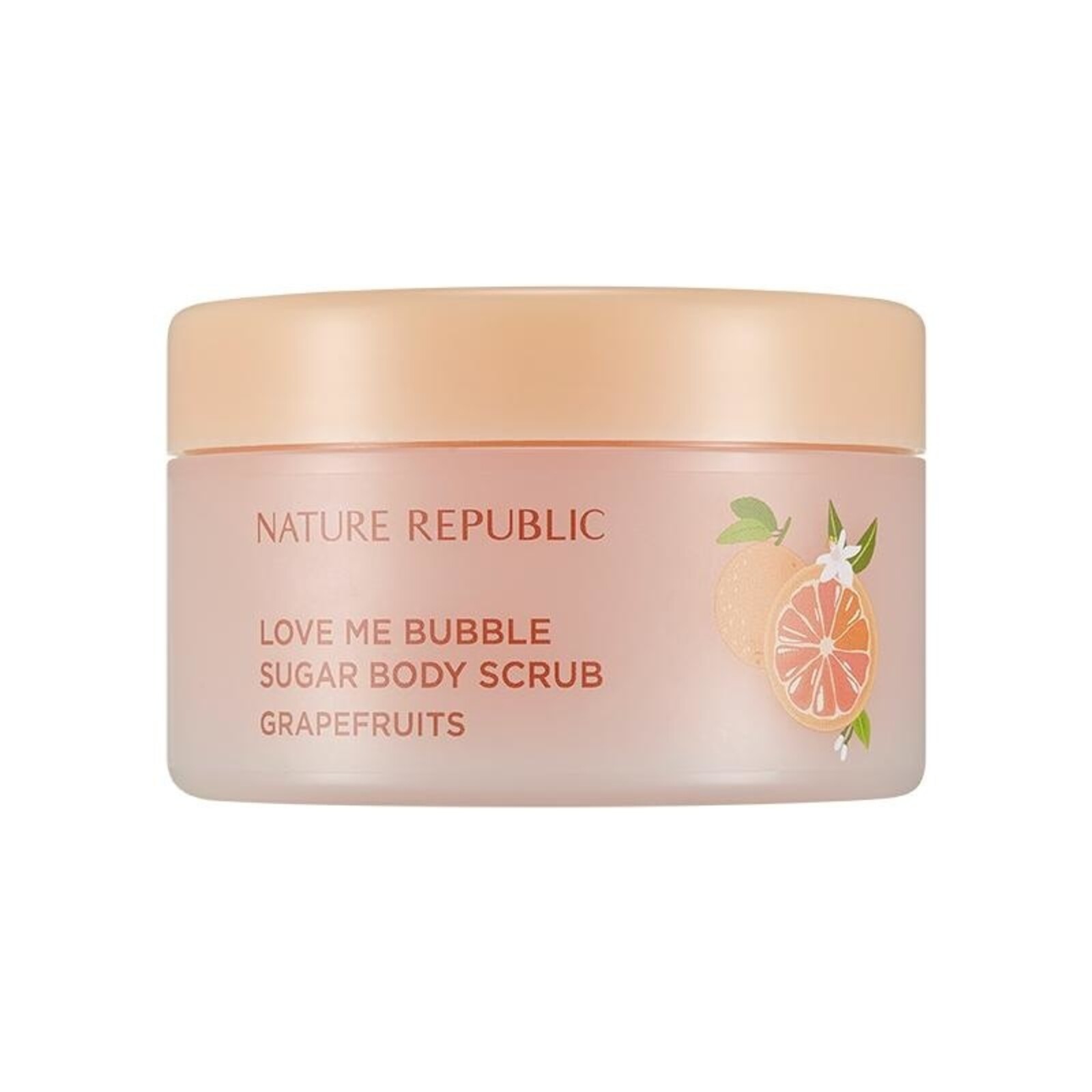 Nature Republic Love Me Bubble Sugar Body Scrub Grapefruit