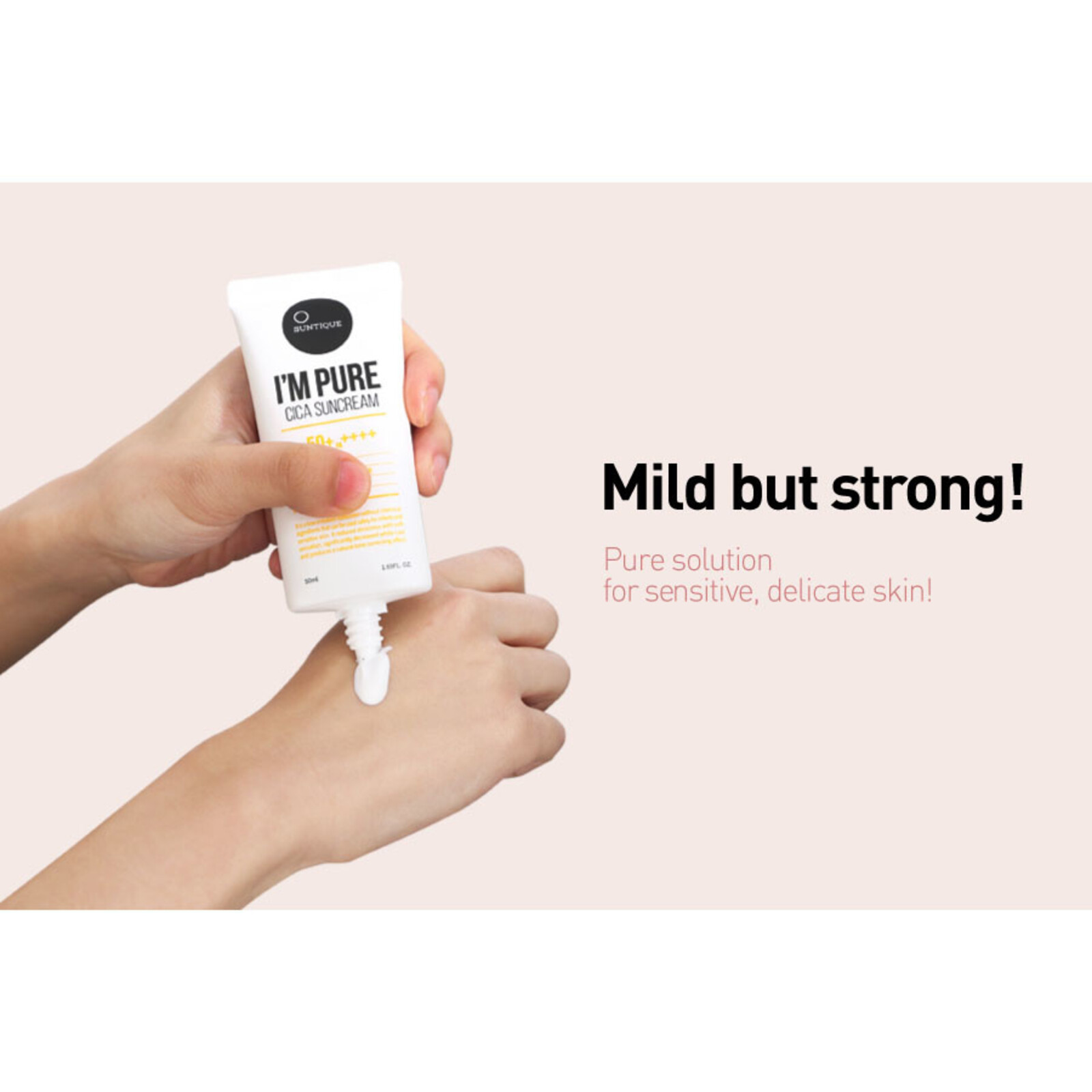 Suntique I'M PURE Cica Suncream SPF50+ PA++++