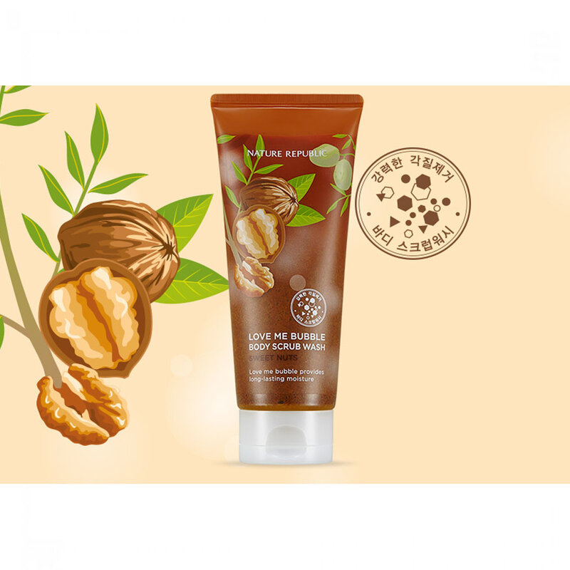 Love Me Bubble Body Scrub Wash