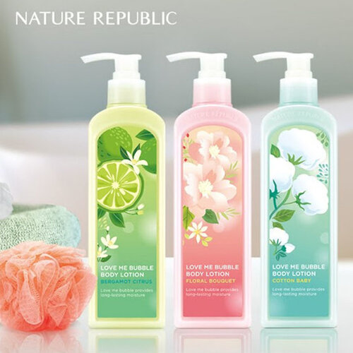 Love Me Bubble Body Lotion Nature Republic Love Me Bubble Body Lotion