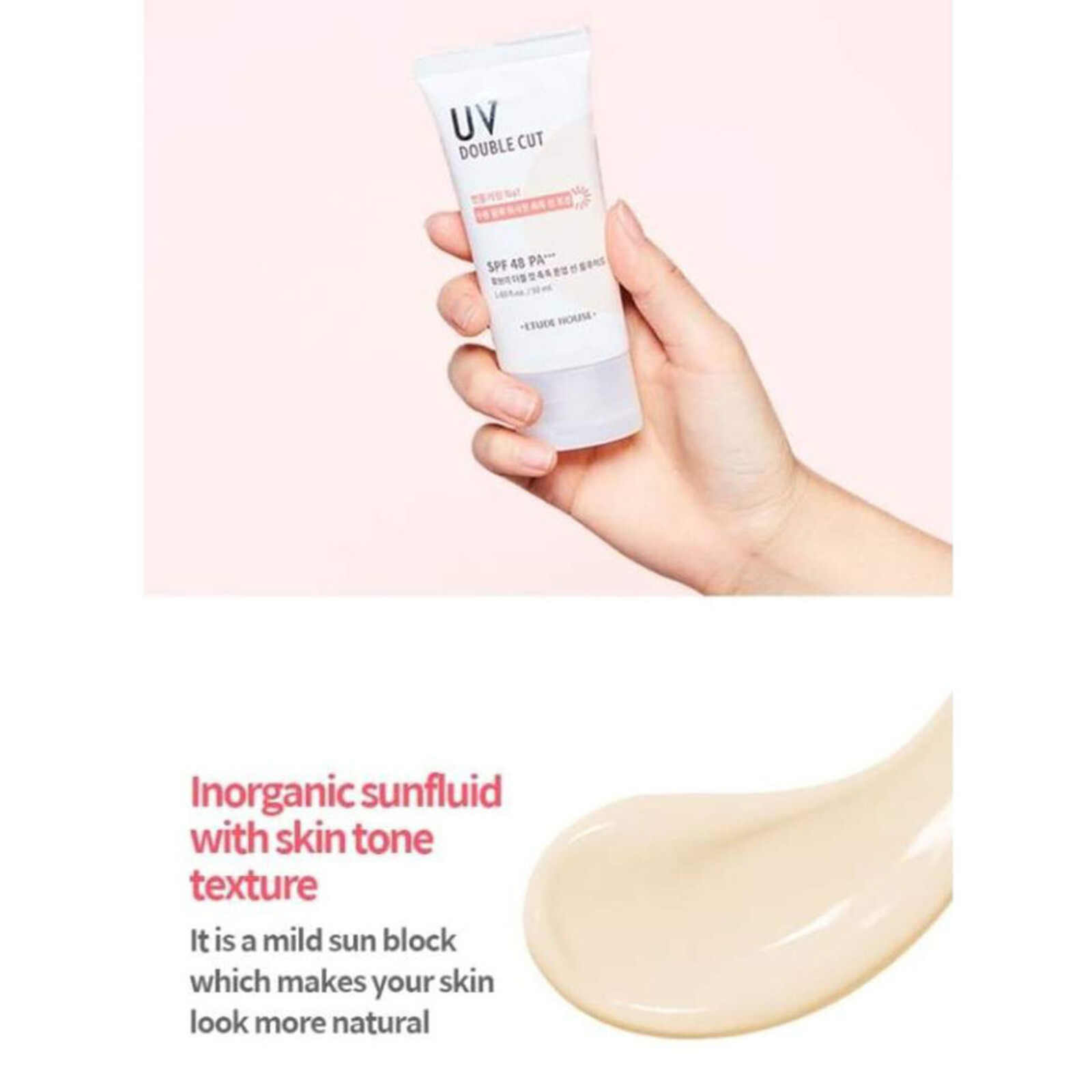 Etude House Uv Double Cut Sun Fluid SPF48/PA+++