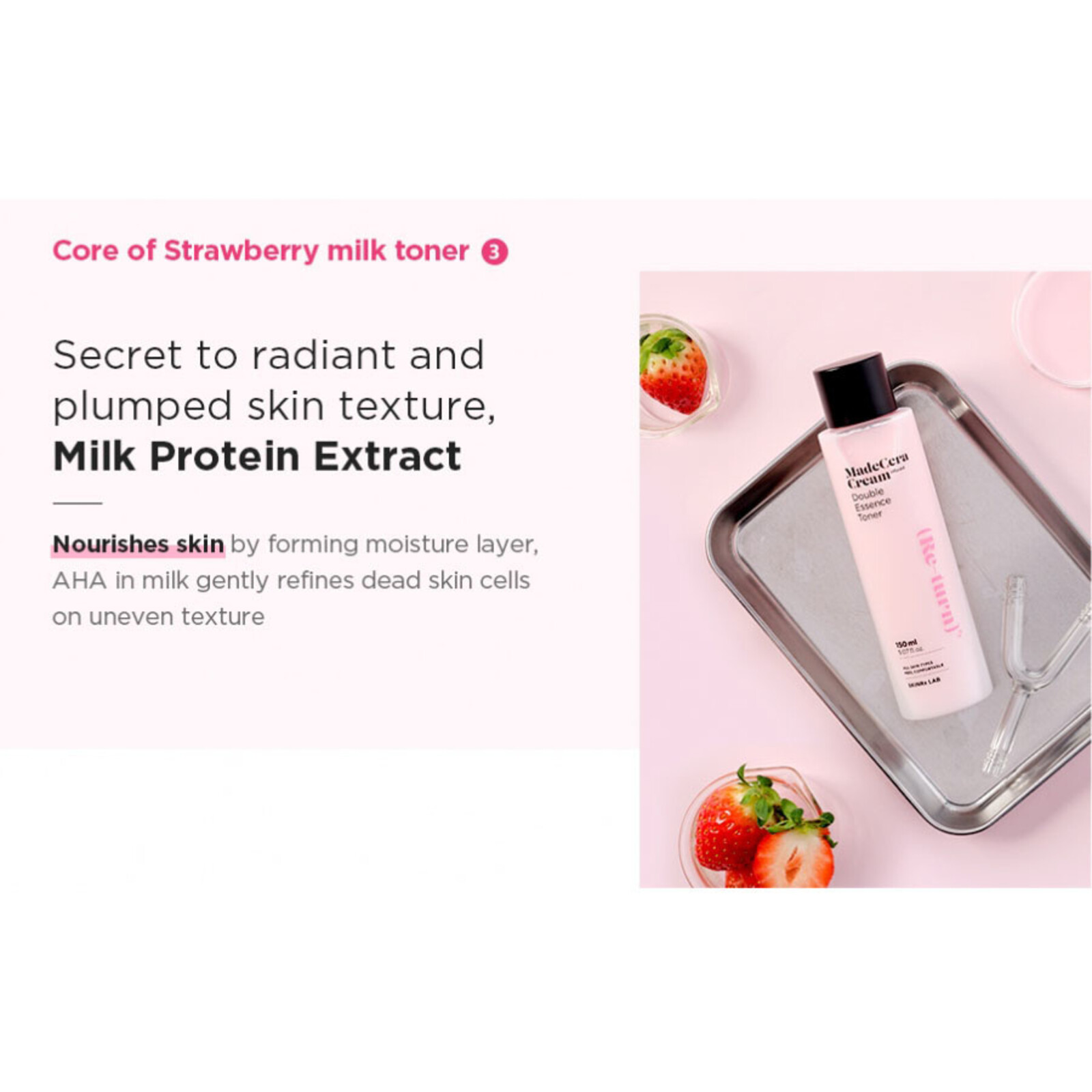 SkinRx LAB MadeCera Cream Double Essence Toner