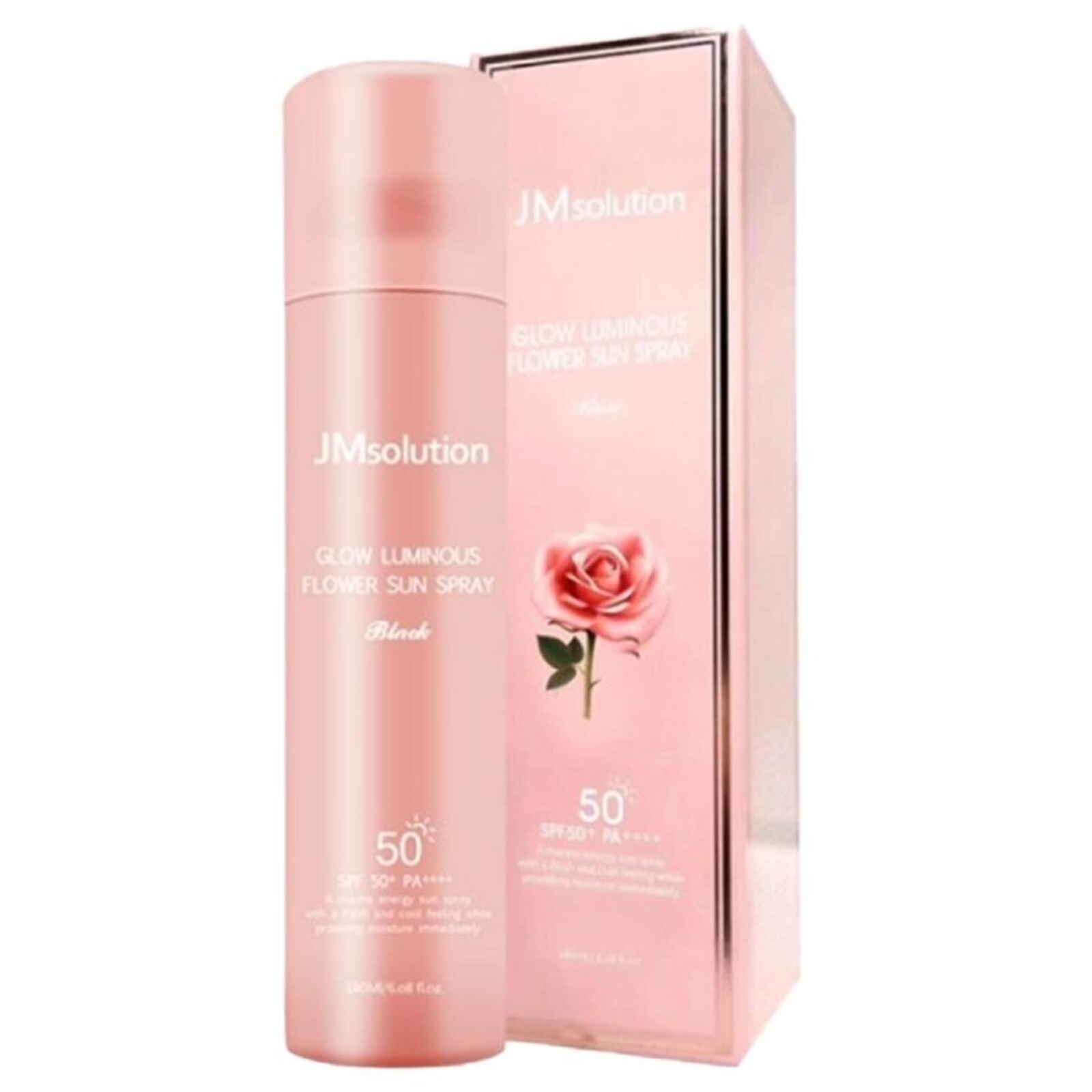 JMsolution Glow Luminous Flower Light Sun Spray Rose SPF50+ PA++++