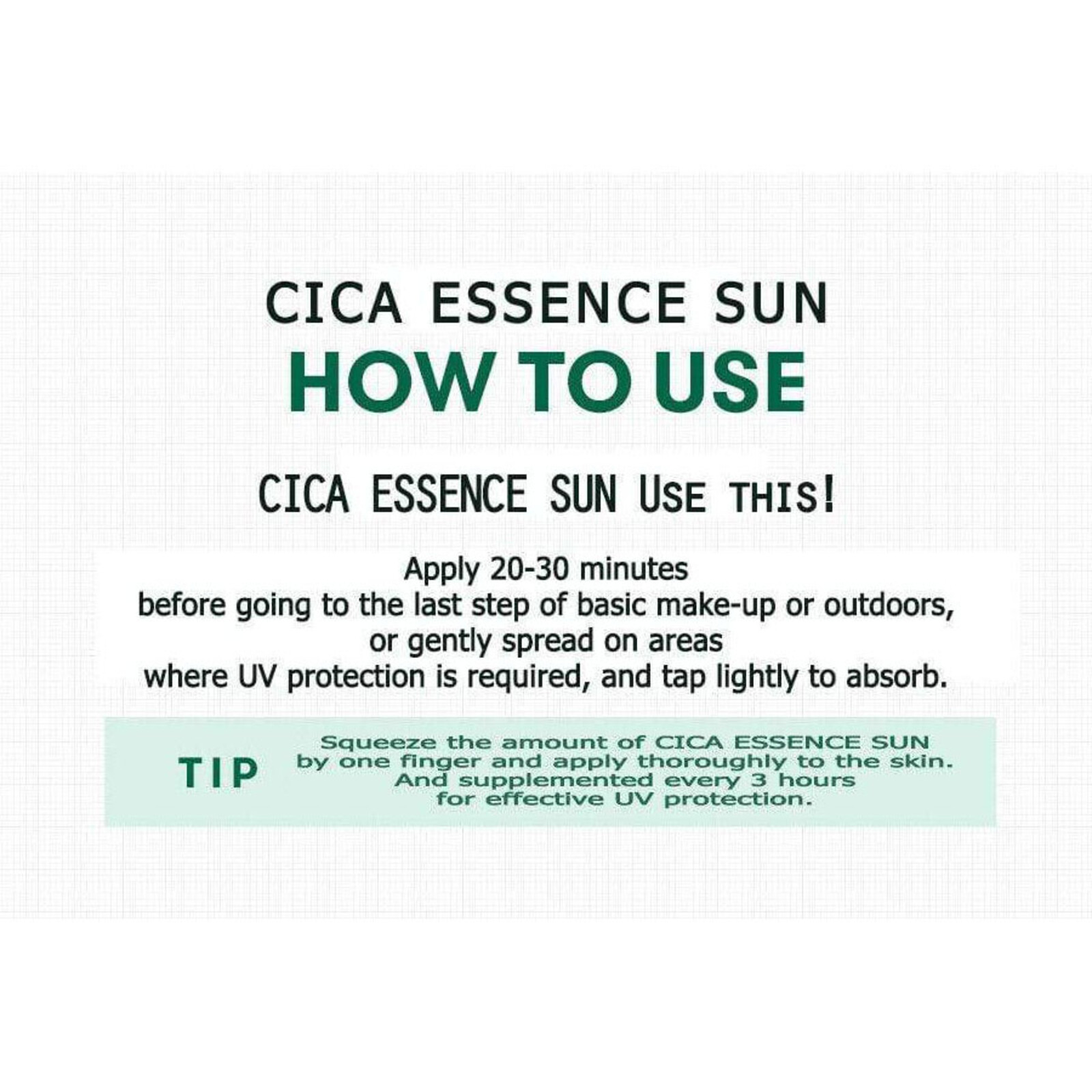 VT Cosmetics VT Cosmetics Cica Essence Sun