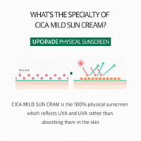 Cica Mild Sun Cream SPF32 PA++ VT Cosmetics Cica Mild Sun Cream SPF32 PA++