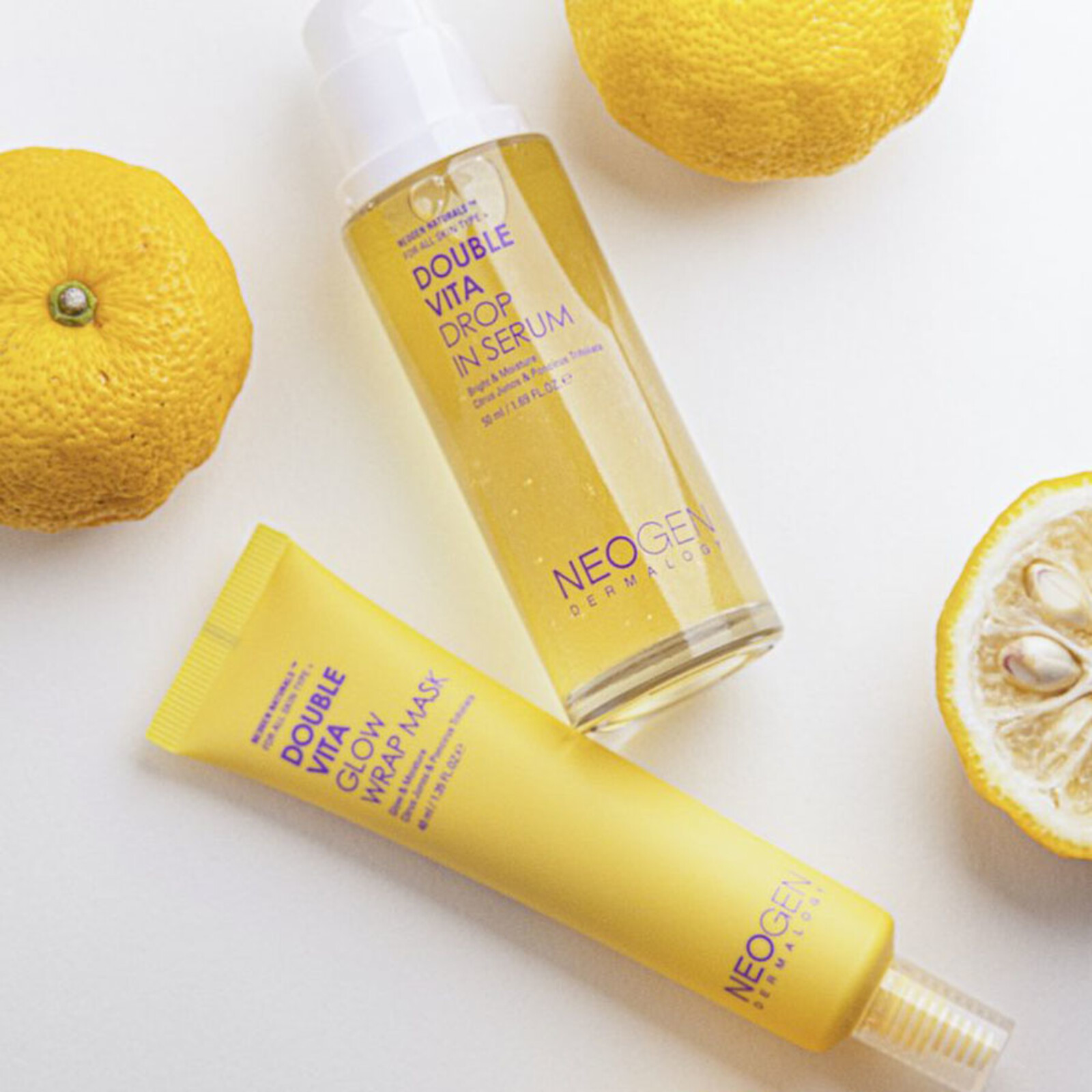 Neogen Double Vita Drop In Serum Skin Bright Kit