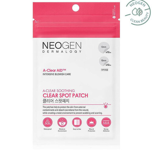 A-clear Soothing Spot Patch 24 Count (1 Pack) Neogen A-clear Soothing Spot Patch 24 Count (1 Pack)