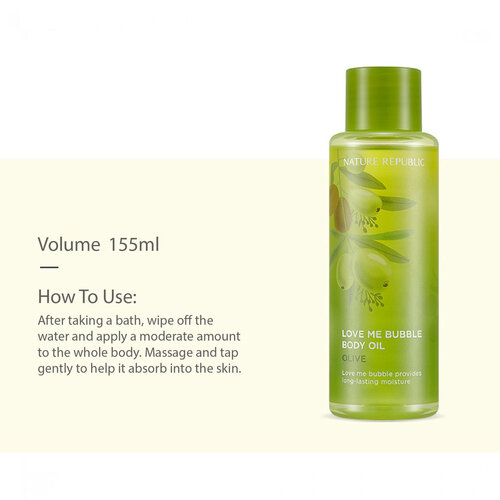 Love Me Bubble Body Oil Nature Republic Love Me Bubble Body Oil
