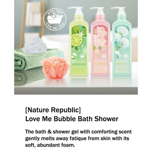 Love Me Bubble Bath & Shower Gel Nature Republic Love Me Bubble Bath & Shower Gel