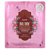 Ruby Bulgarian Rose Hydrogel Beauty Face Mask Pack Koelf Ruby Bulgarian Rose Hydrogel Beauty Face Mask Pack