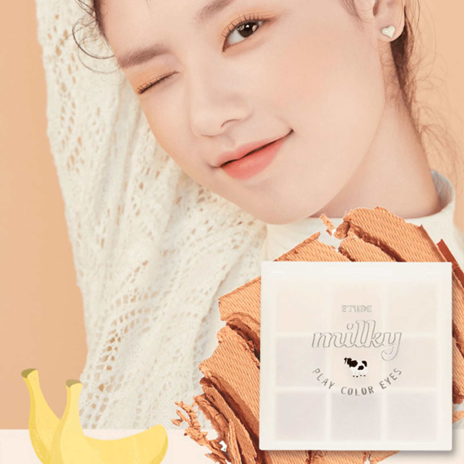 Etude House Play Color Eyes Milky New Year Banana Milk