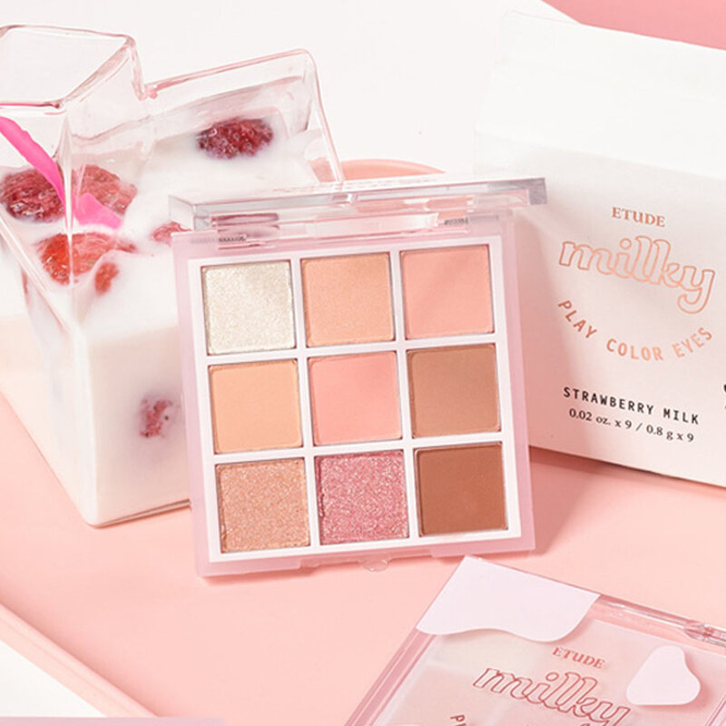 Play Color Eyes Milky New Year #Strawberry Milk